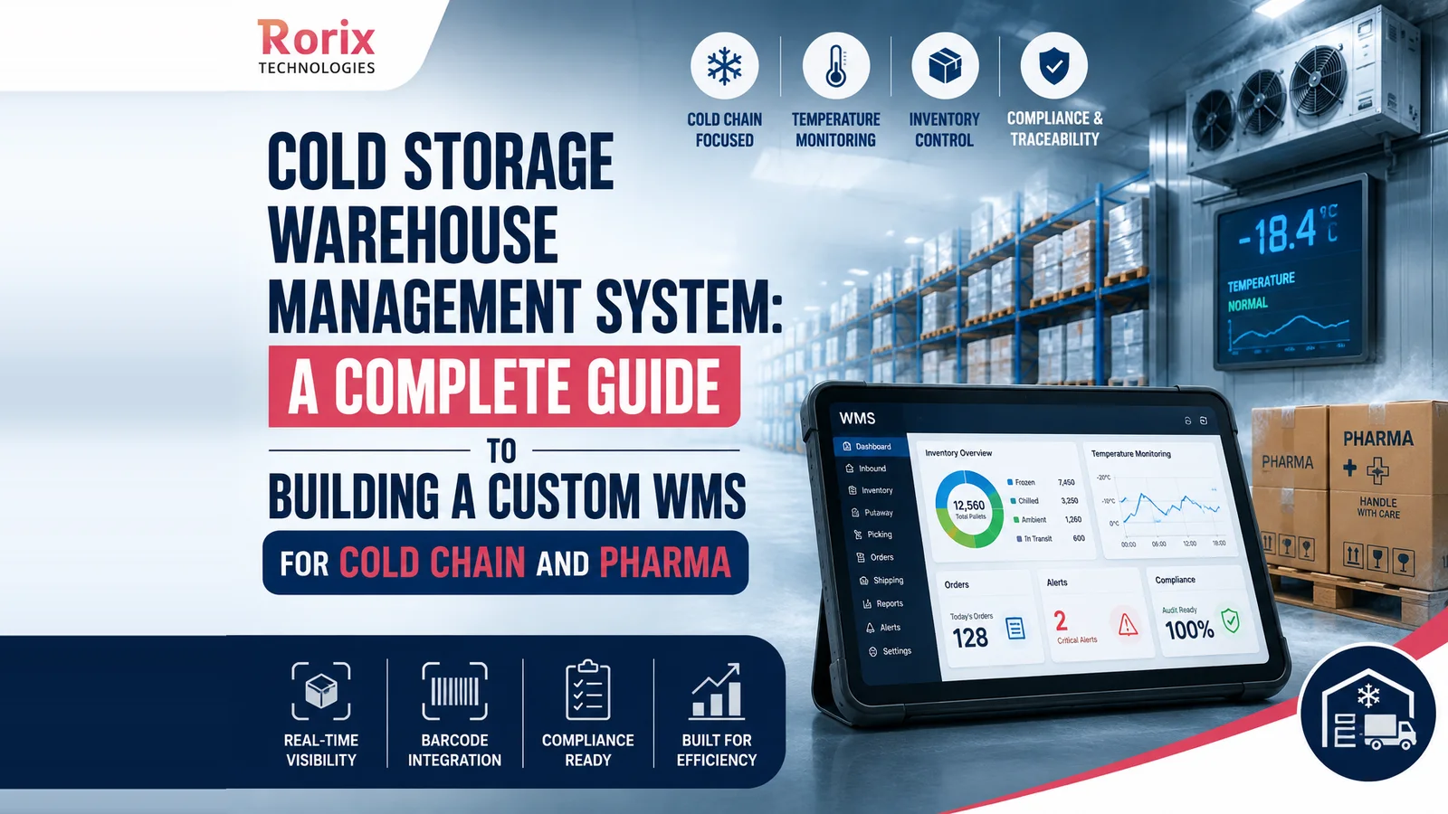 Cold Storage Warehouse Management System: A Complete Guide to Building a Custom WMS for Cold Chain and Pharma