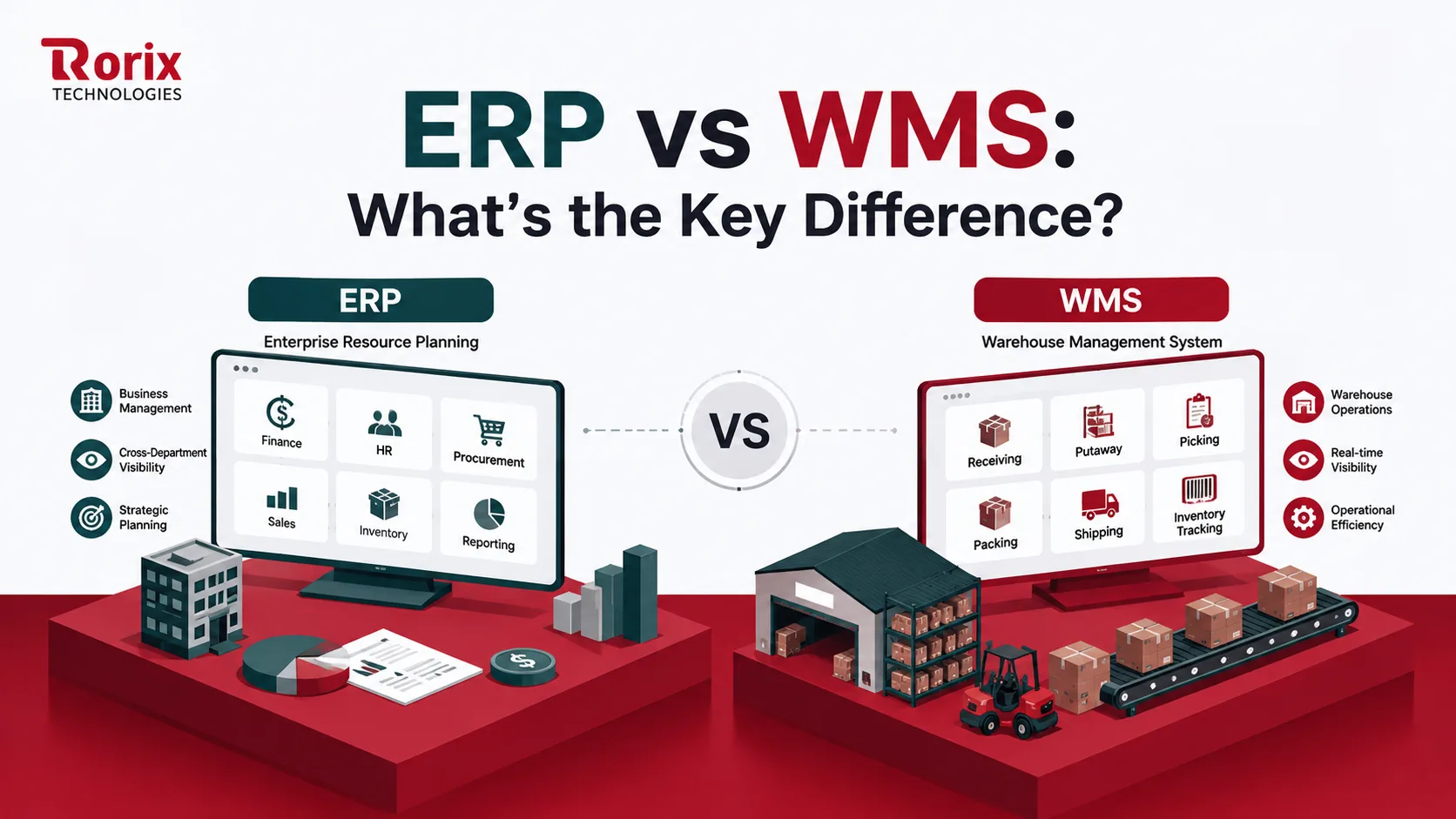 ERP vs WMS: What's the Key Difference?