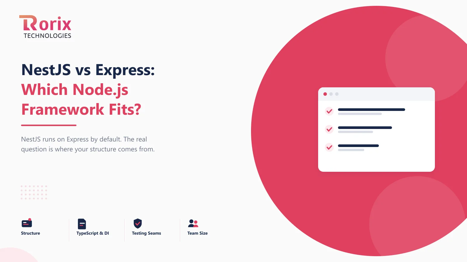 NestJS vs Express: Which Node.js Framework Fits Your Backend?